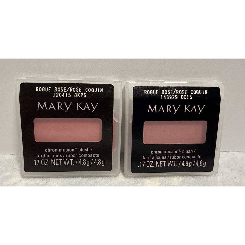 Mary Kay Chromafusion Blush Rogue Rose 143929 NEW Full Size Lot Of 2